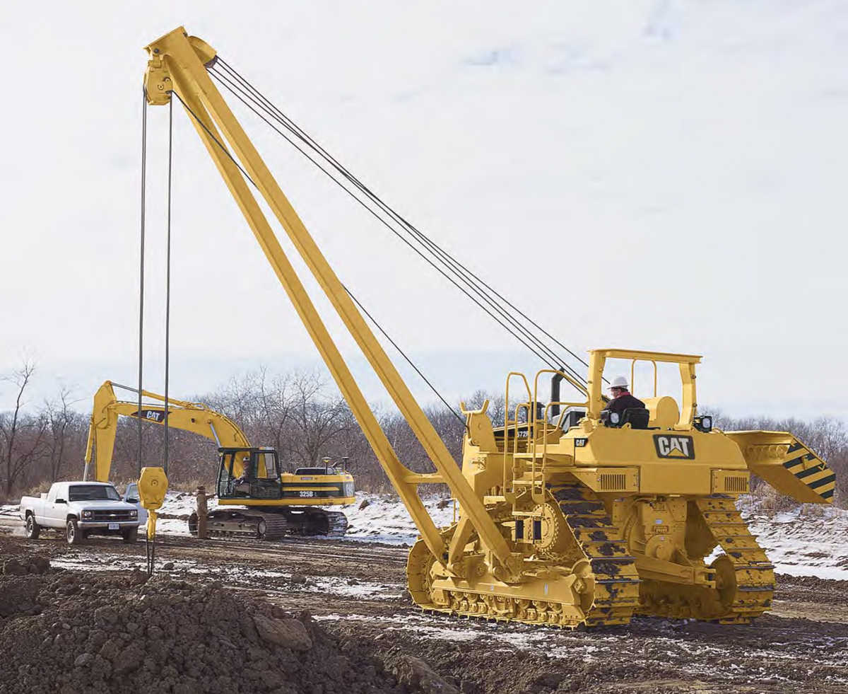 572R2 pipelayer sideboom pipeline construction equipment